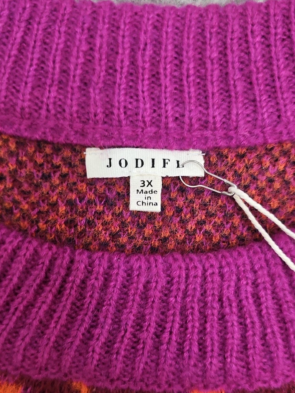 Women's Jodifl Floral Sweater Size 3x Nwt - Picture 5 of 6